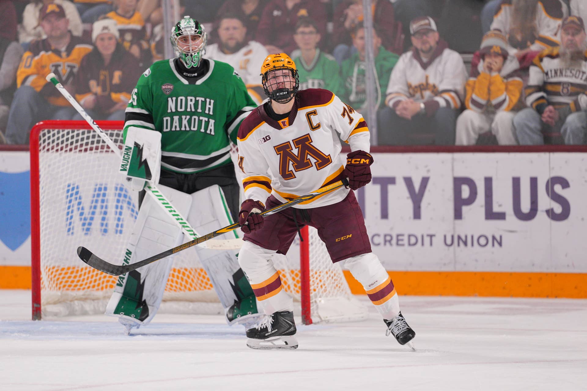 Brett Larson gets first signature win as Gophers knock off rival North ...