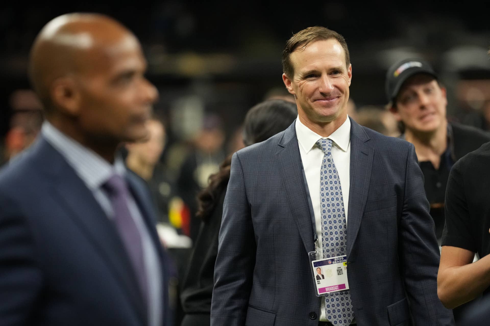 Vikings villain Drew Brees will call Saints game — and receive halftime ...