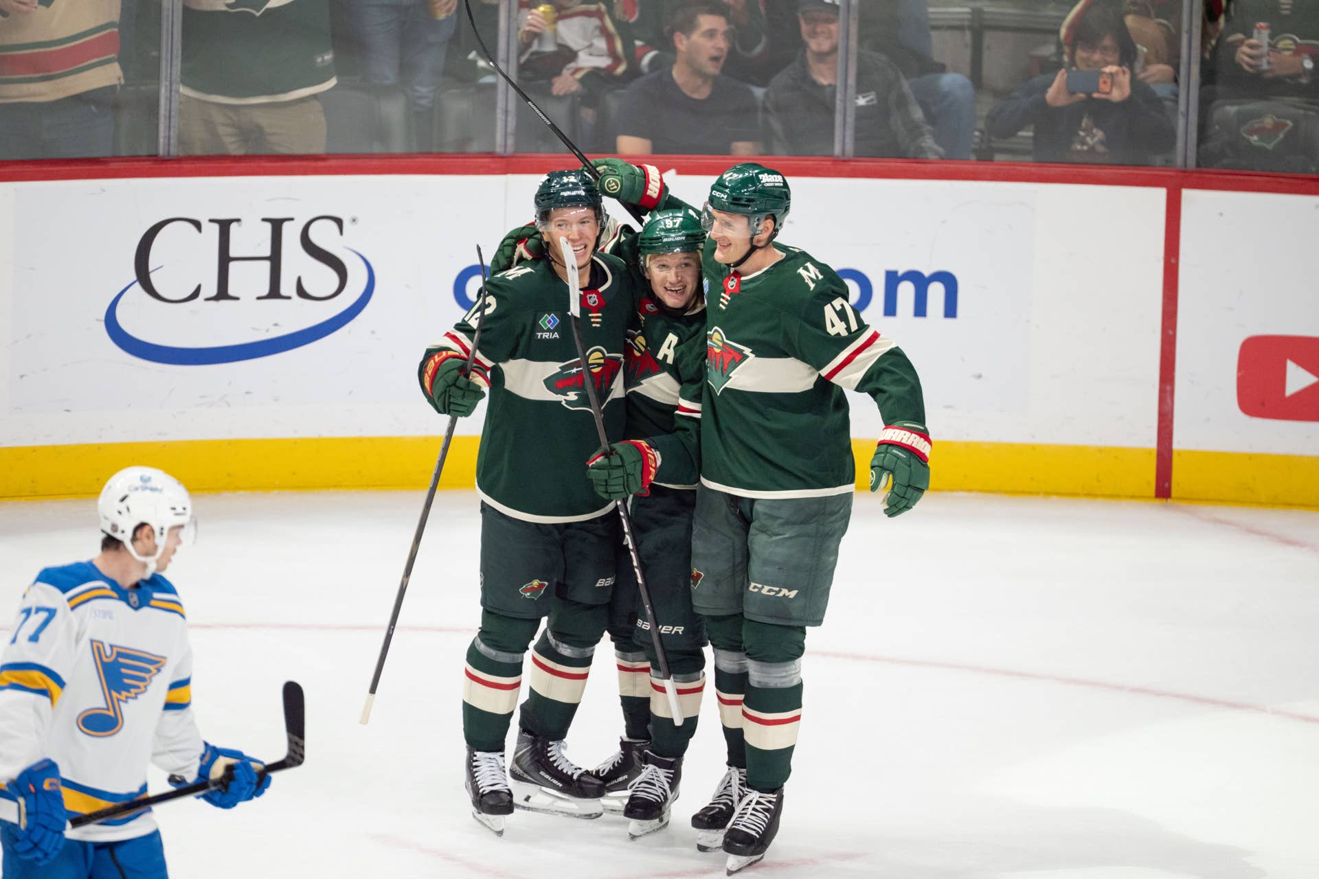 Get Me Over Wild get emotional boost from Brock Faber in win over Blues - Bring Me ...